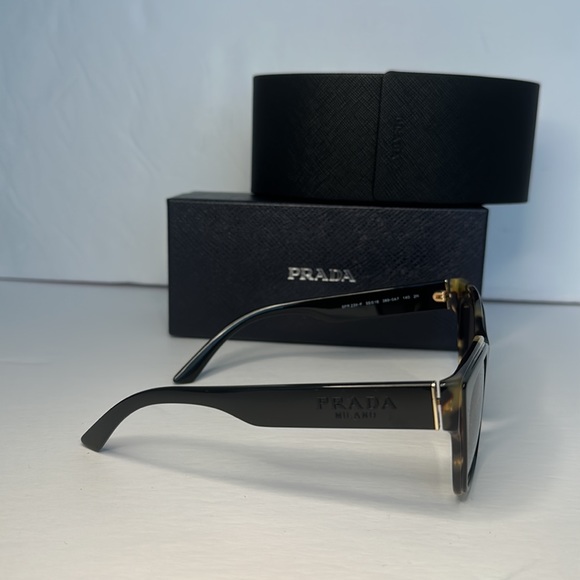 New - Prada Sunglasses Prada PR 23 XSF Black/Havana Media - Picture 6 of 14